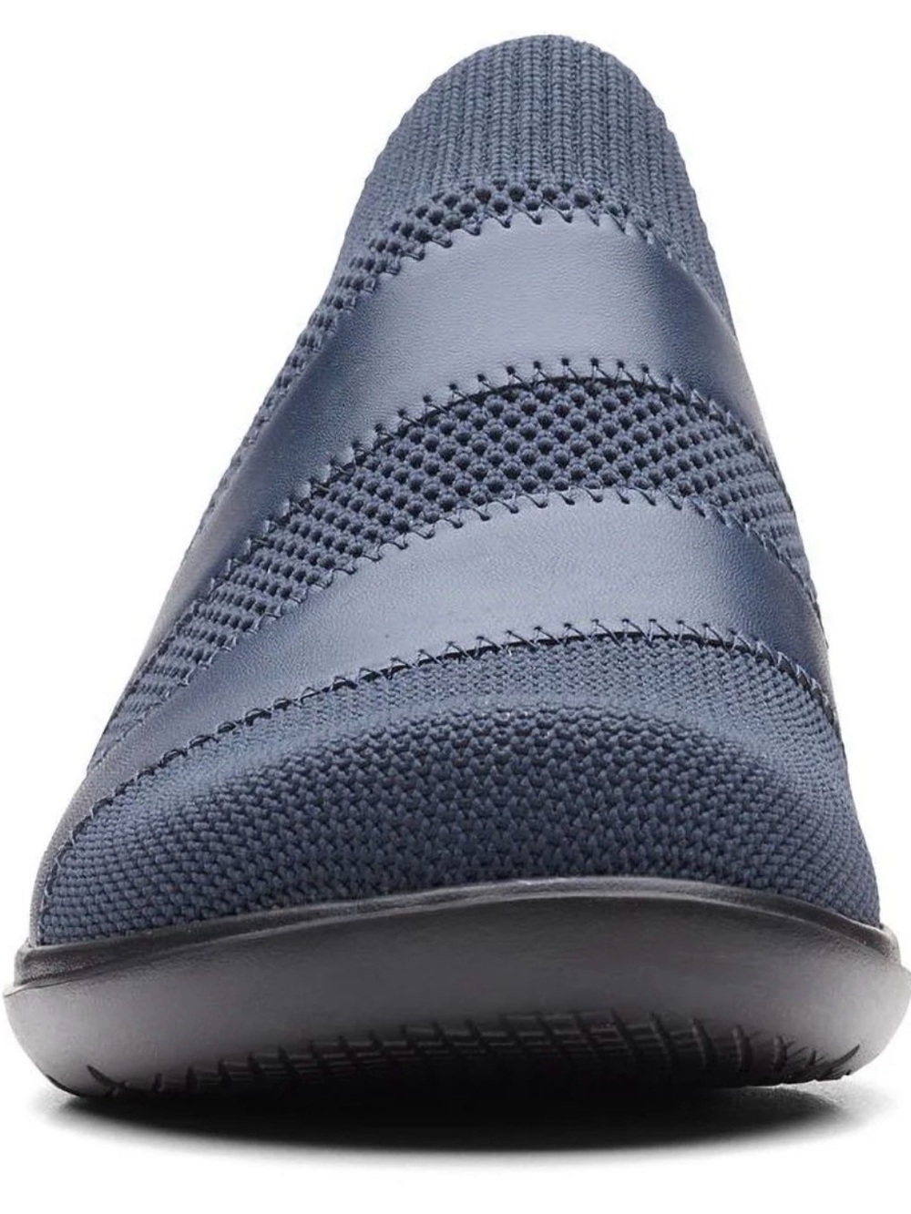 Clarks Women’s Sashlyn Edge Loafers Navy Blue SZ 10W